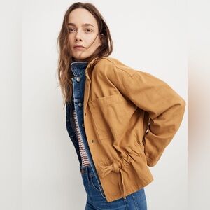 Madewell Southlake Military Jacket Dark Sahara Size 2X